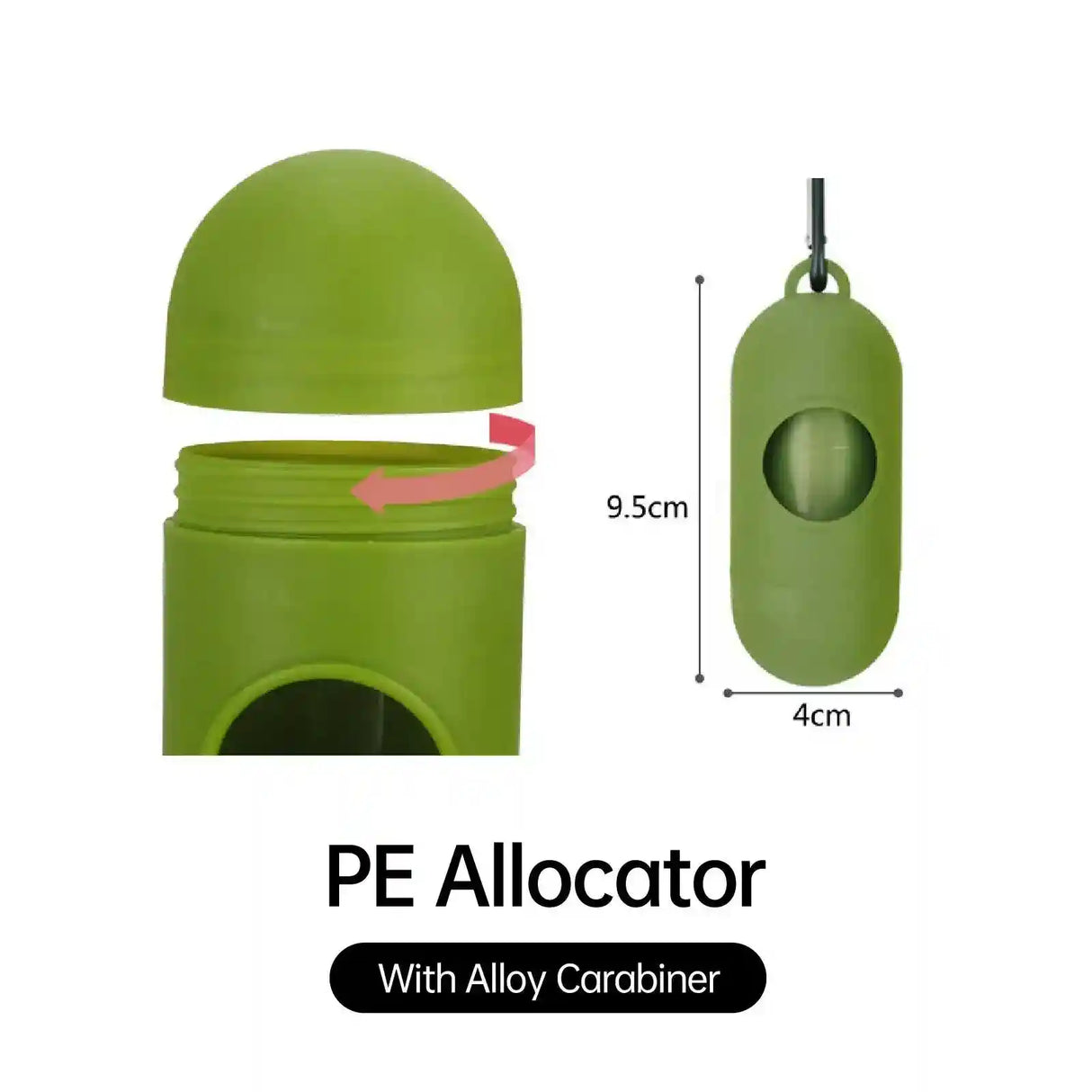 Eco-Friendly Degradable Pet Waste Bags Dog Poop Bag Thick Durable Dispenser