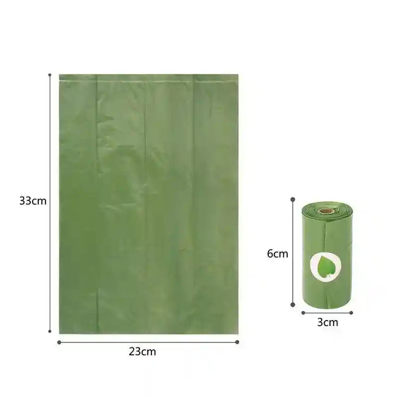 Eco-Friendly Degradable Pet Waste Bags Dog Poop Bag Thick Durable Dispenser