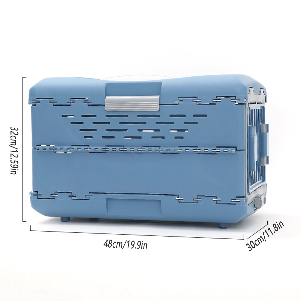 Foldable Pet Carrier Portable Travel Box For Small Pets