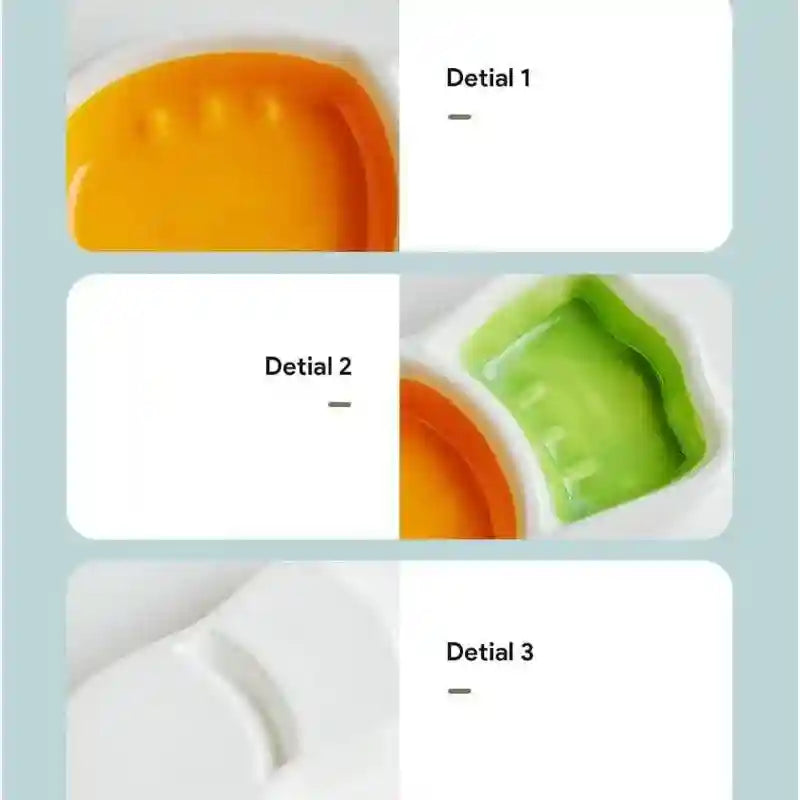 Carrot-Shaped Pet Ceramic Bowl for Hamsters and Small Animals