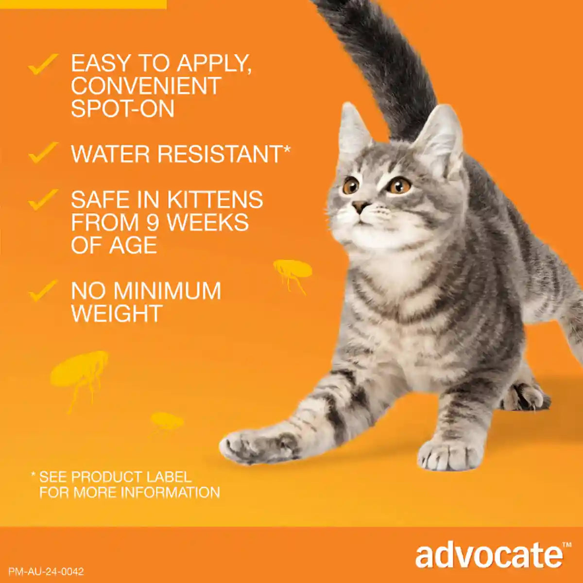 Advocate Spot-On For Kittens & Small Cats Up To 4kg