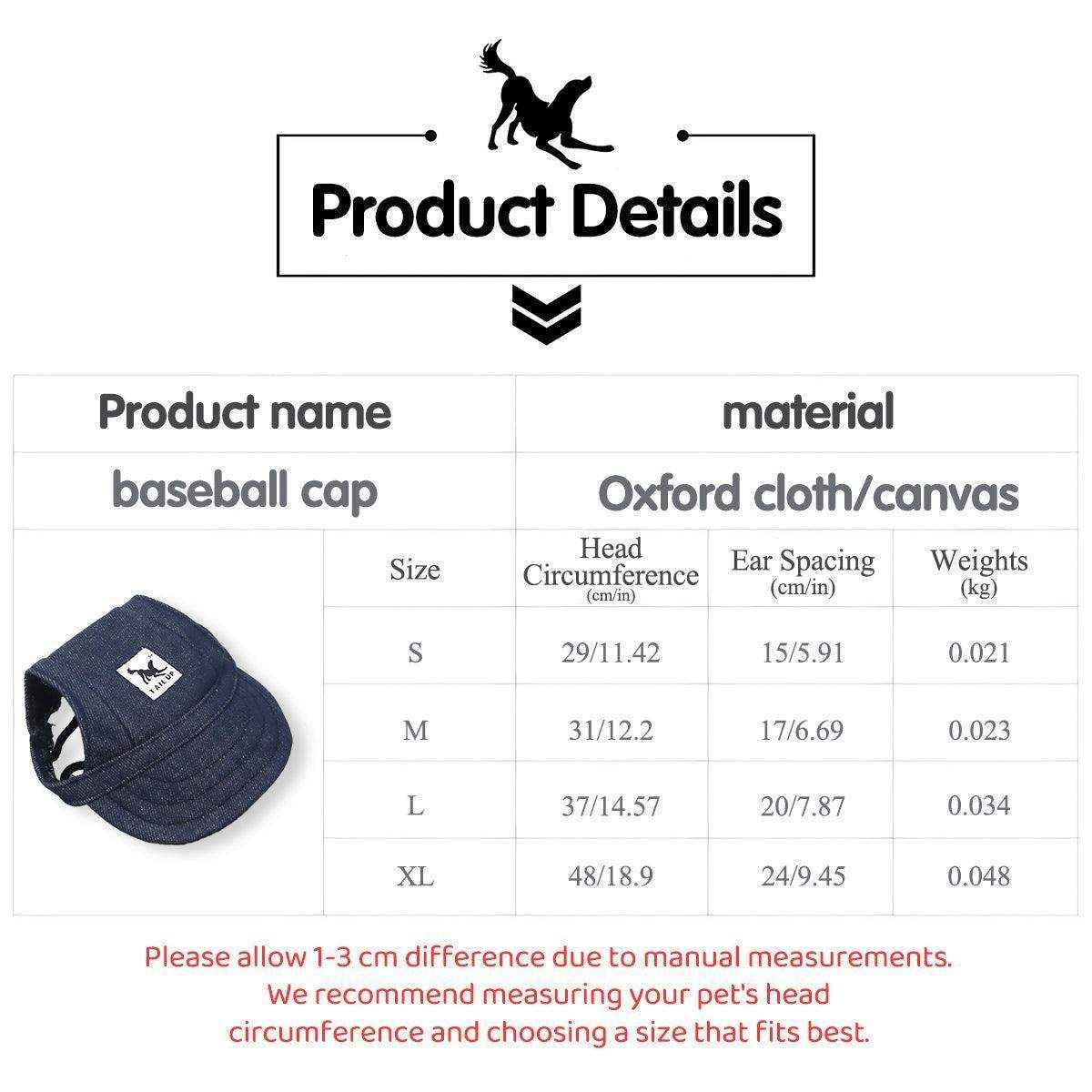 Adjustable Dog Sun Hat with UV Protection