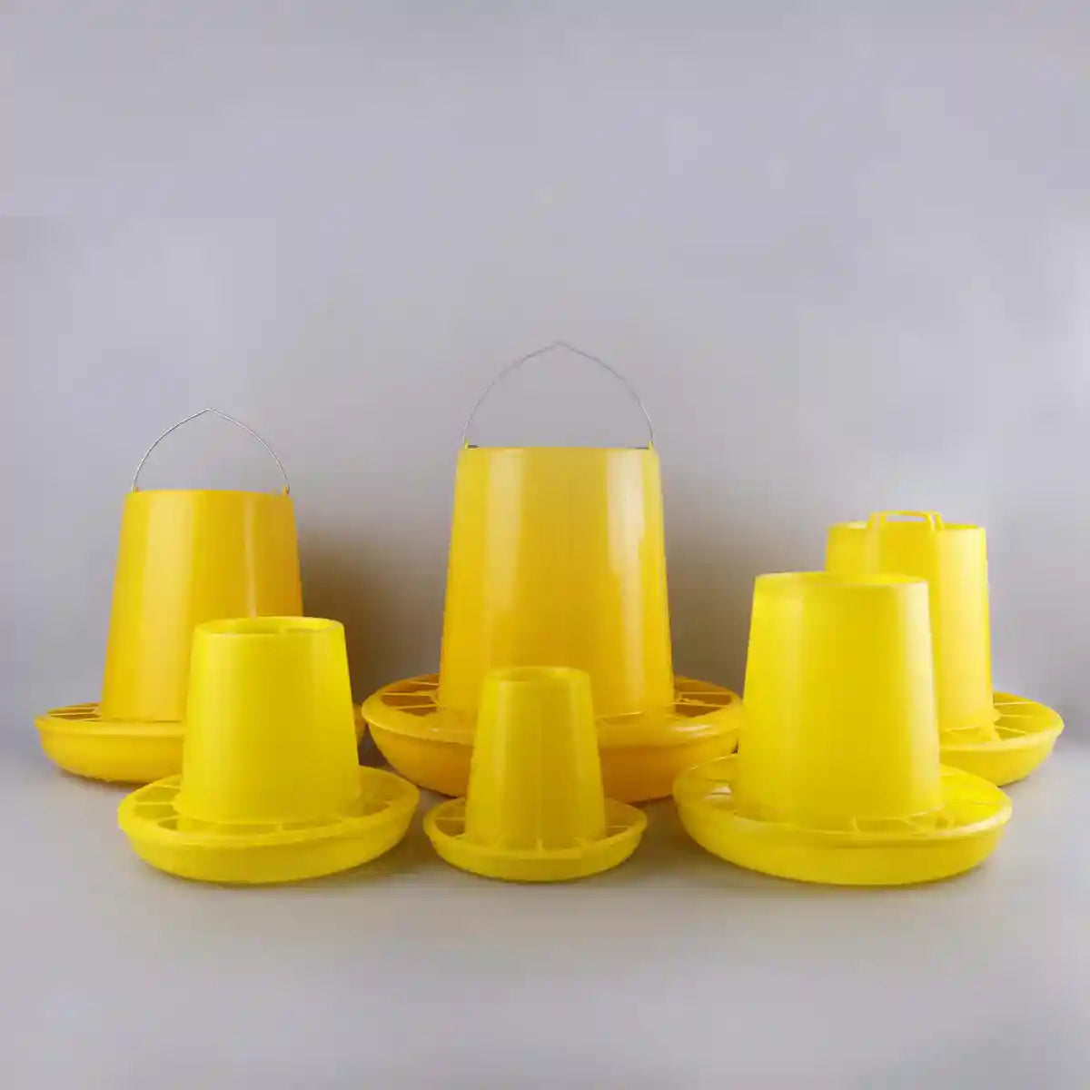 Durable Poultry Feeder Chicken & Hen Feed Dispenser (1.5L–10L)