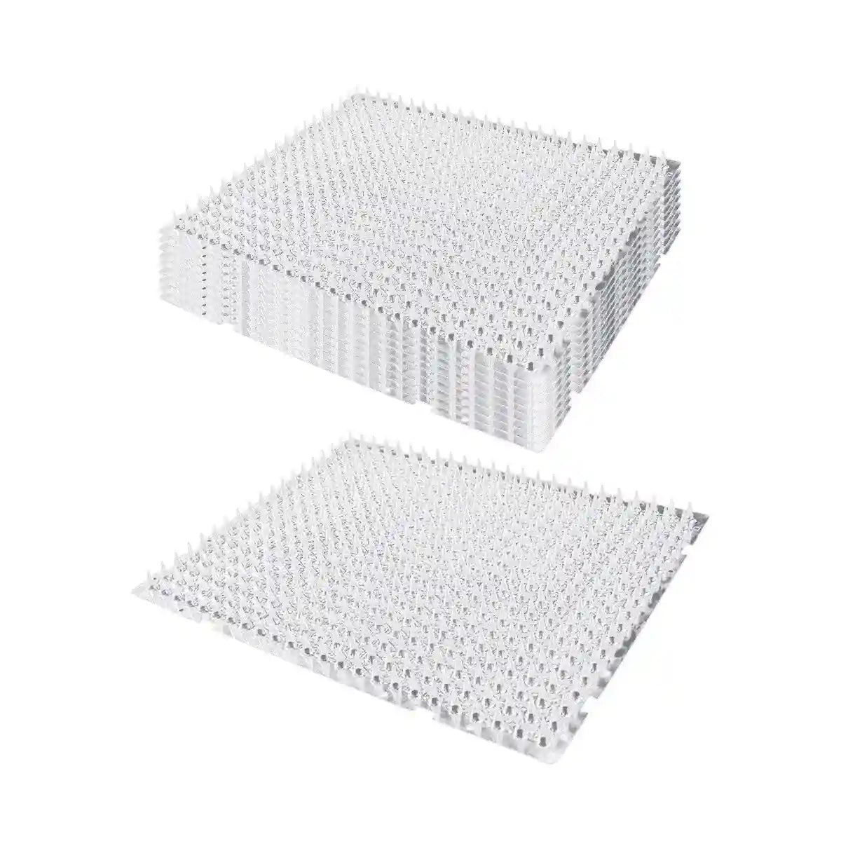 10pcs Cat Deterrent Mat with Soft Spikes Indoor Pet Repellent Pad