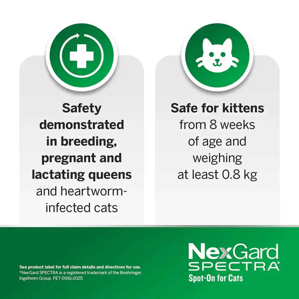 NEXGARD SPECTRA Spot On For Small Cats And Kittens Purple 3'S/6'S