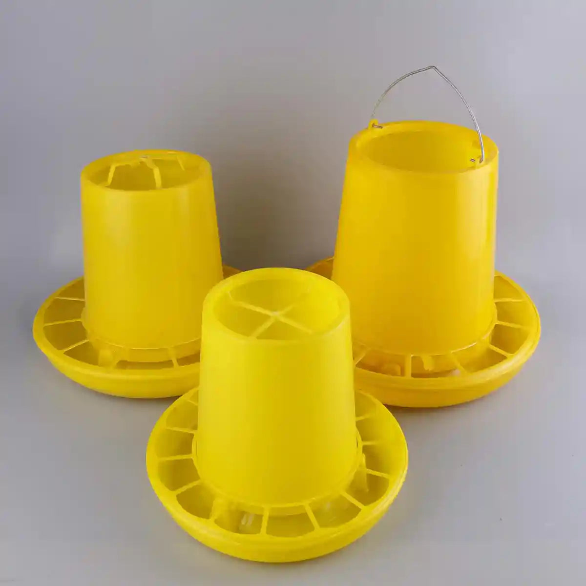 Durable Poultry Feeder Chicken & Hen Feed Dispenser (1.5L–10L)