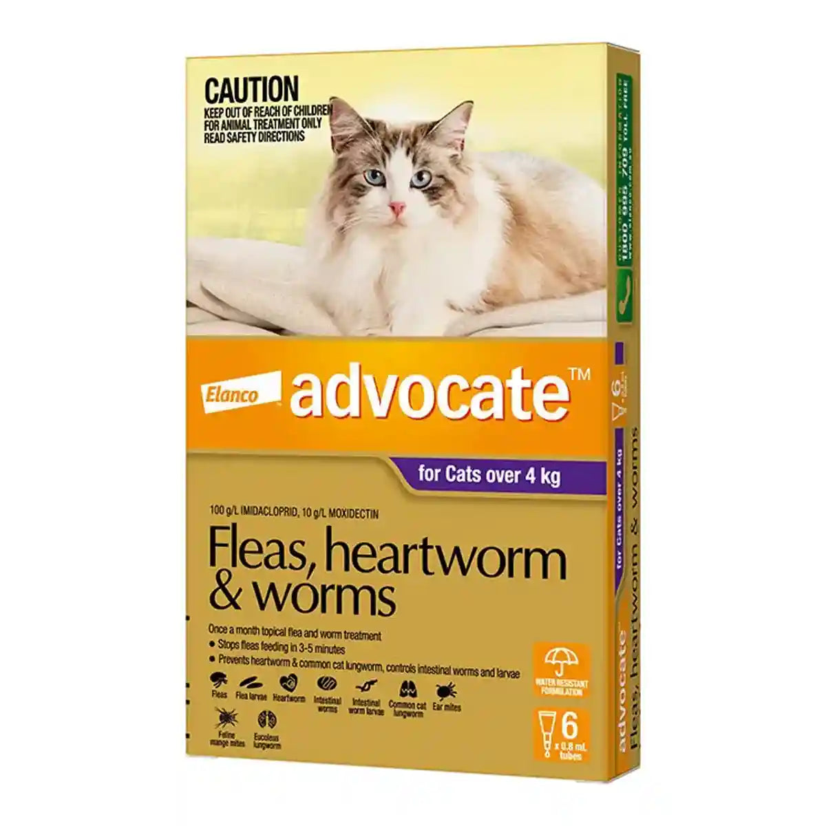 Advocate Spot-On For Cats Over 4kg