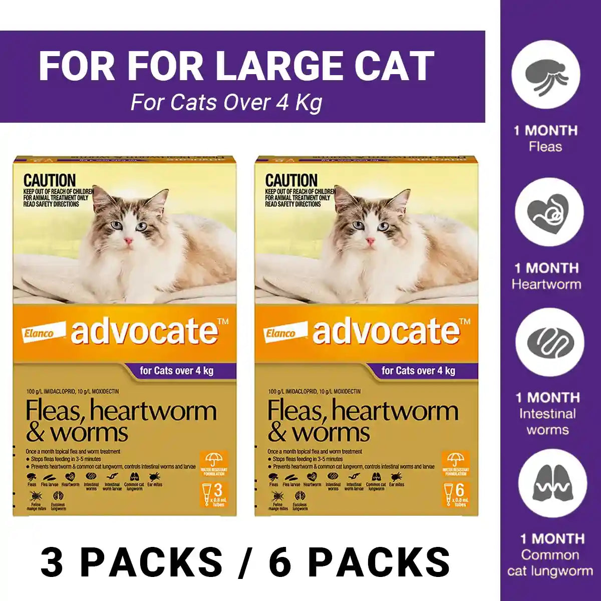 Advocate Spot-On For Cats Over 4kg