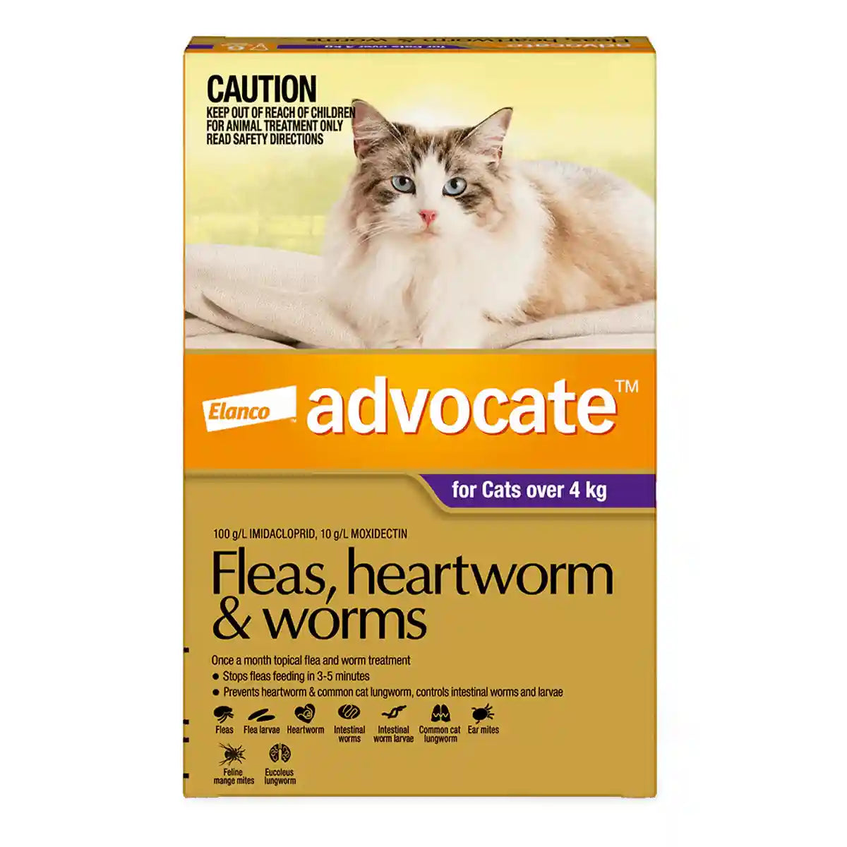 Advocate Spot-On For Cats Over 4kg