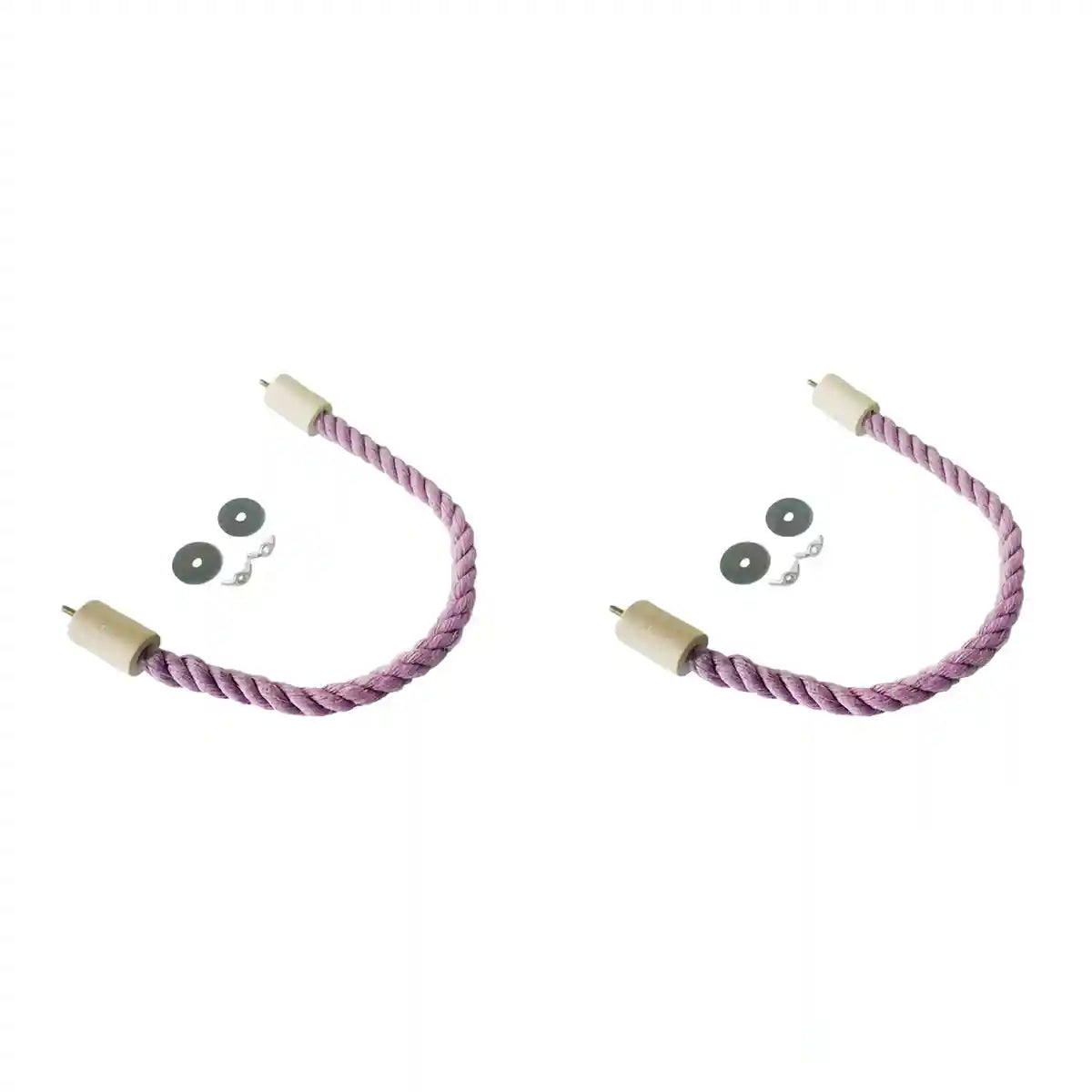 Flexible Bird Rope Perch for Parrots & Pet Birds 55–100cm Options