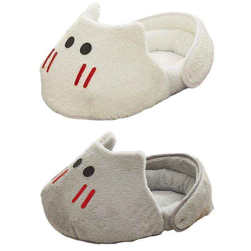 Cute Pet Bed for Cats & Small Dogs Cozy Washable Nest