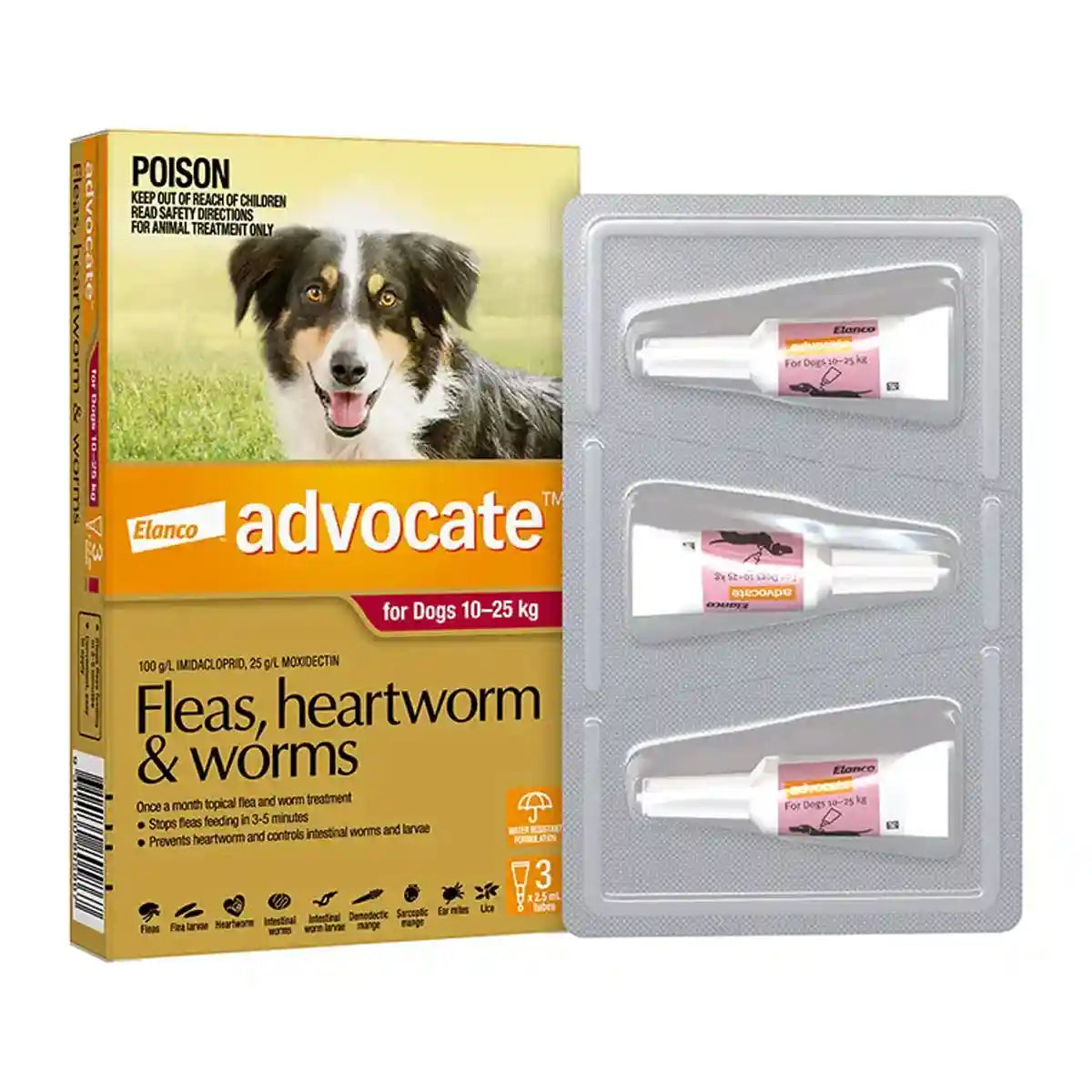 Advocate Spot-On For Dogs 10-25kg