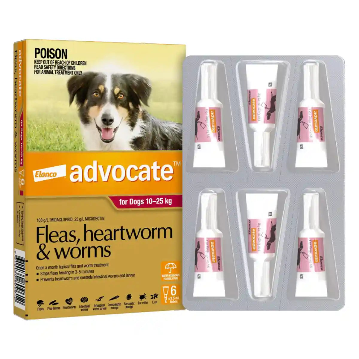 Advocate Spot-On For Dogs 10-25kg
