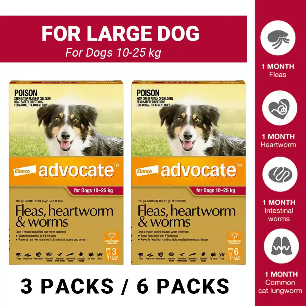 Advocate Spot-On For Dogs 10-25kg