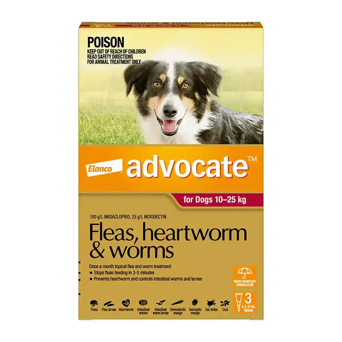 Advocate Spot-On For Dogs 10-25kg
