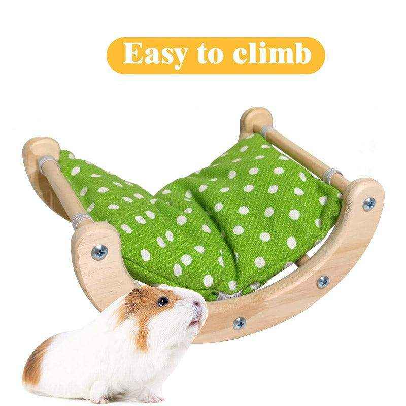 Charming Small Pet Bed Rocking Hammock For Hamsters