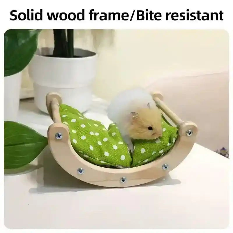 Charming Small Pet Bed Rocking Hammock For Hamsters