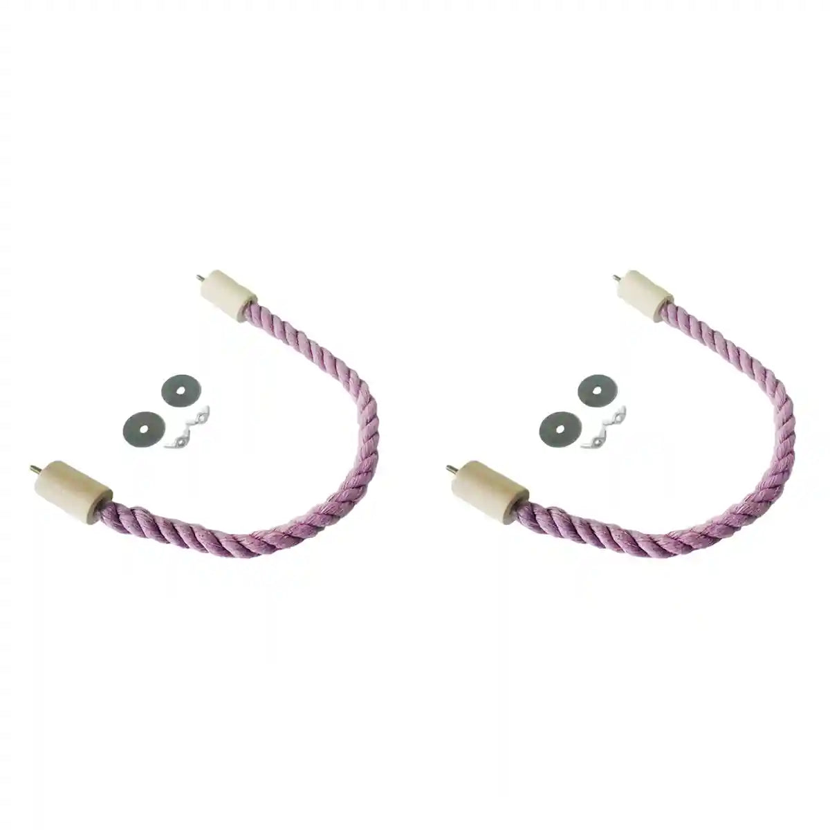 Flexible Bird Rope Perch for Parrots & Pet Birds 55–100cm Options