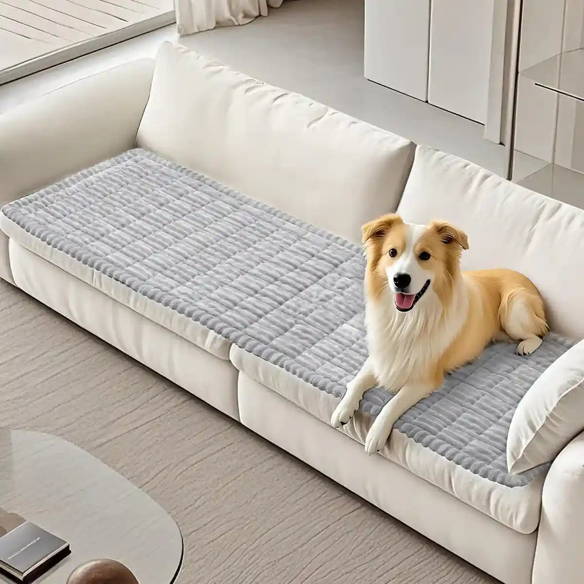 Non-Slip Thickened Car Dog Cushion Soft Travel Seat Protector