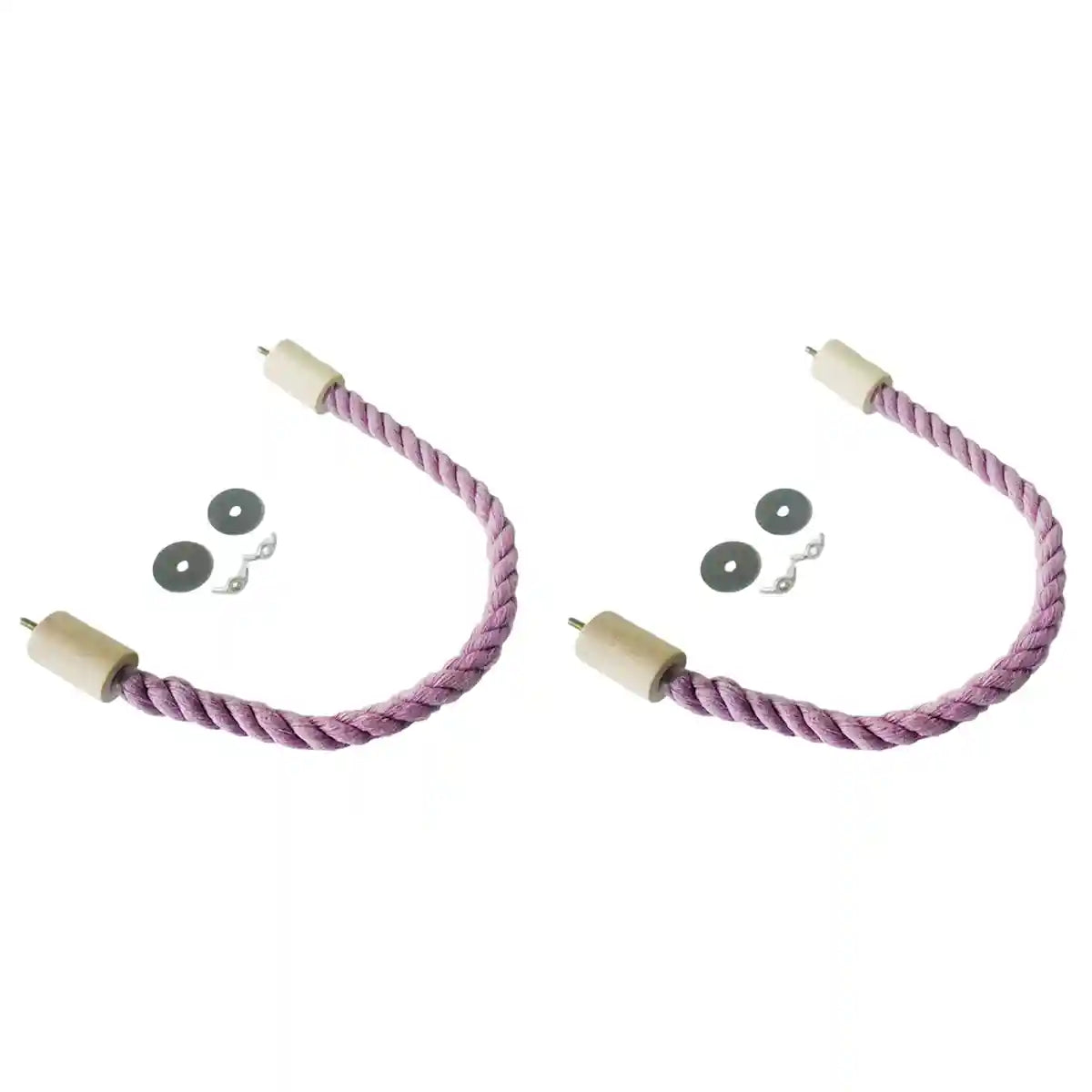 Flexible Bird Rope Perch for Parrots & Pet Birds 55–100cm Options