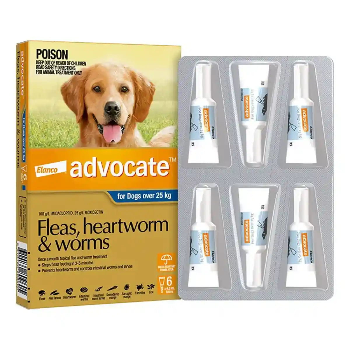 Advocate Spot-On For Large Dogs Over 25kg