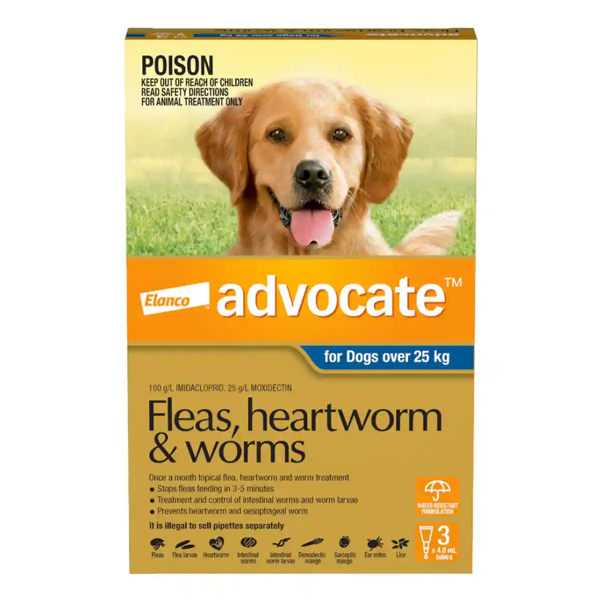 Advocate Spot-On For Large Dogs Over 25kg