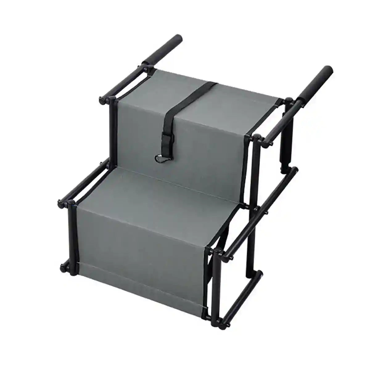 Foldable Pet Stairs for Small Dogs & Cat Non-Slip Steps with Safety Clip