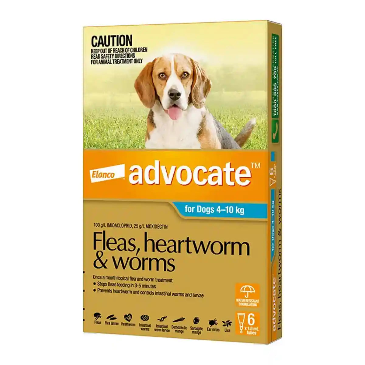 Advocate Spot-On For Medium Dogs 4-10kg