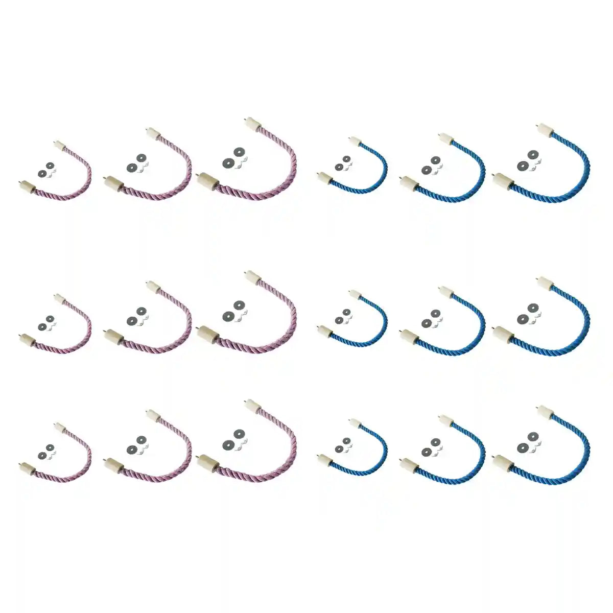 Flexible Bird Rope Perch for Parrots & Pet Birds 55–100cm Options