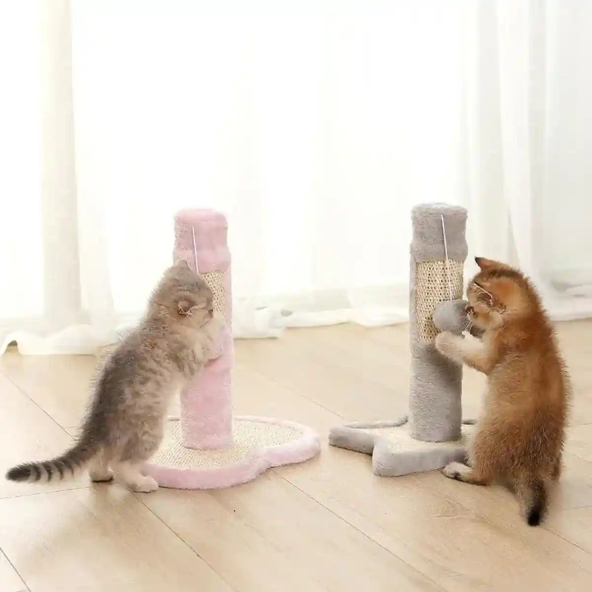 Heart & Star Cat Scratching Post