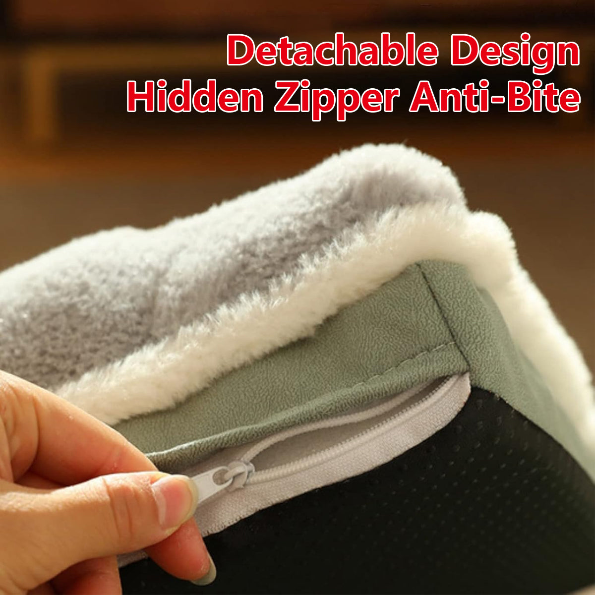 Thick Pet Sleeping Mat With Removable Cover