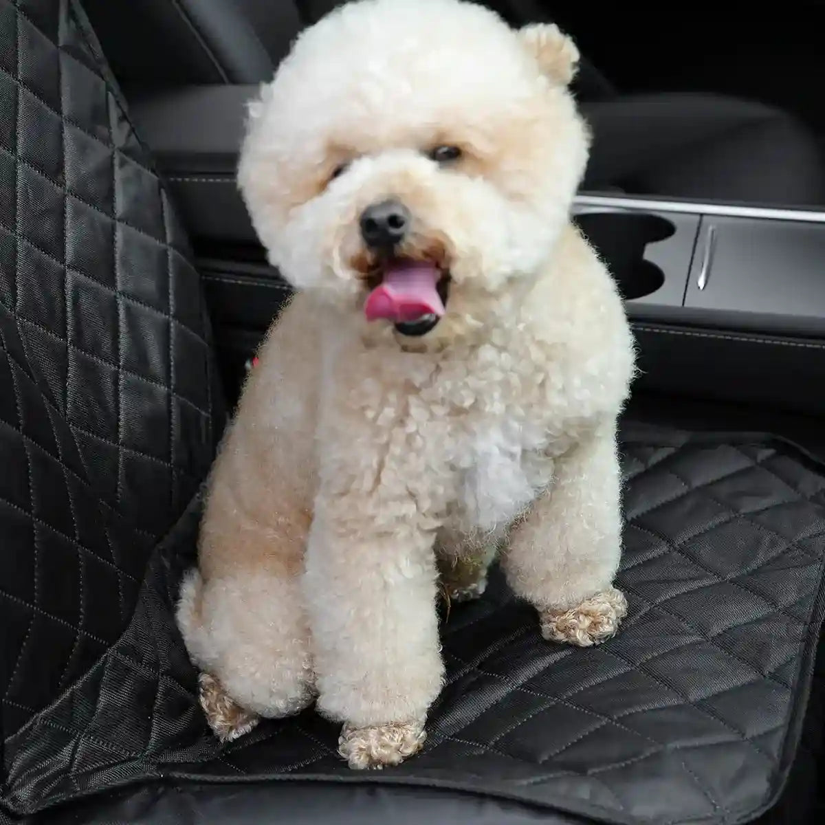 Waterproof Pet Car Seat Mat for Dogs and Cats Anti-Slip & Quilted Design