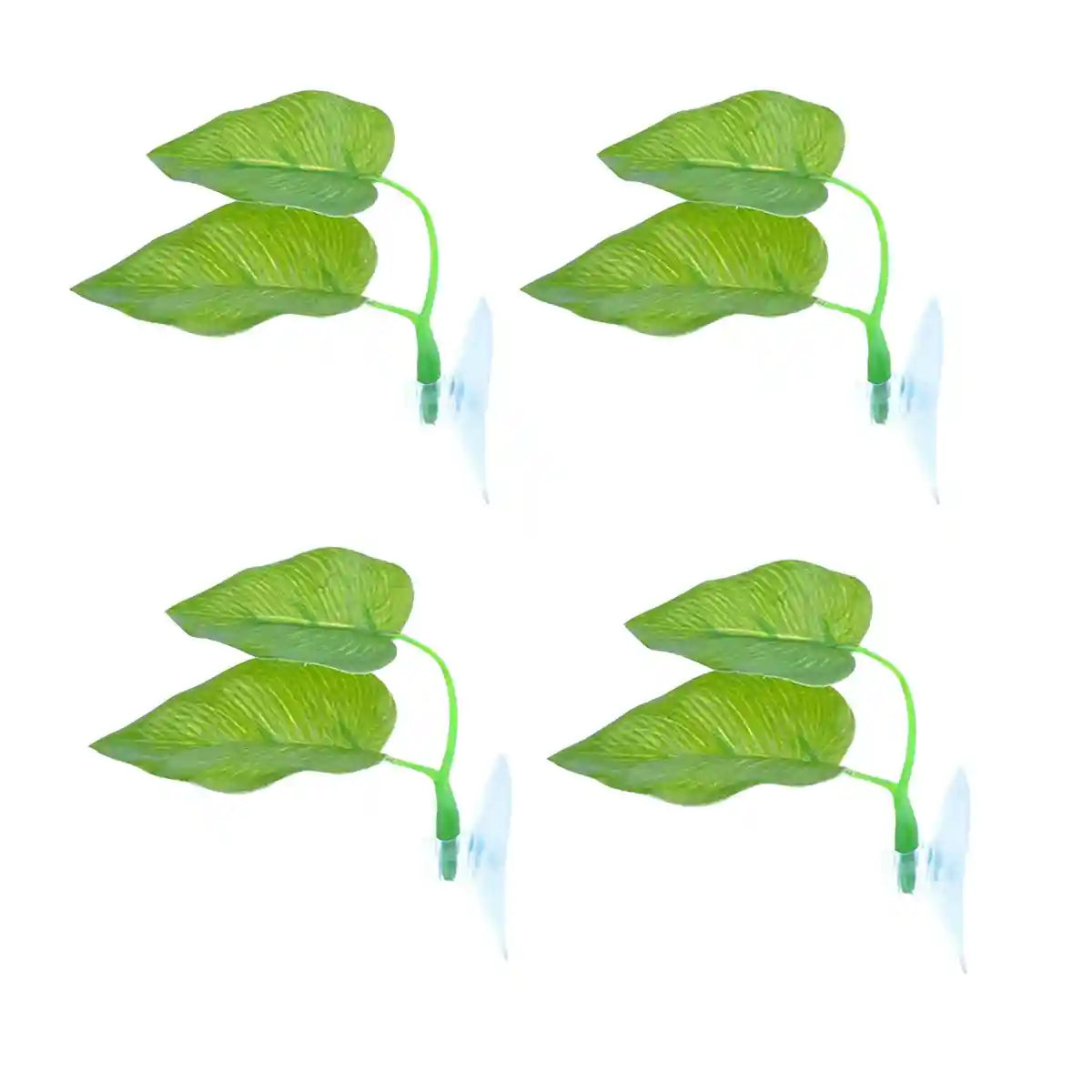 4pcs Artificial Betta Fish Leaves Artificial Aquarium Plants