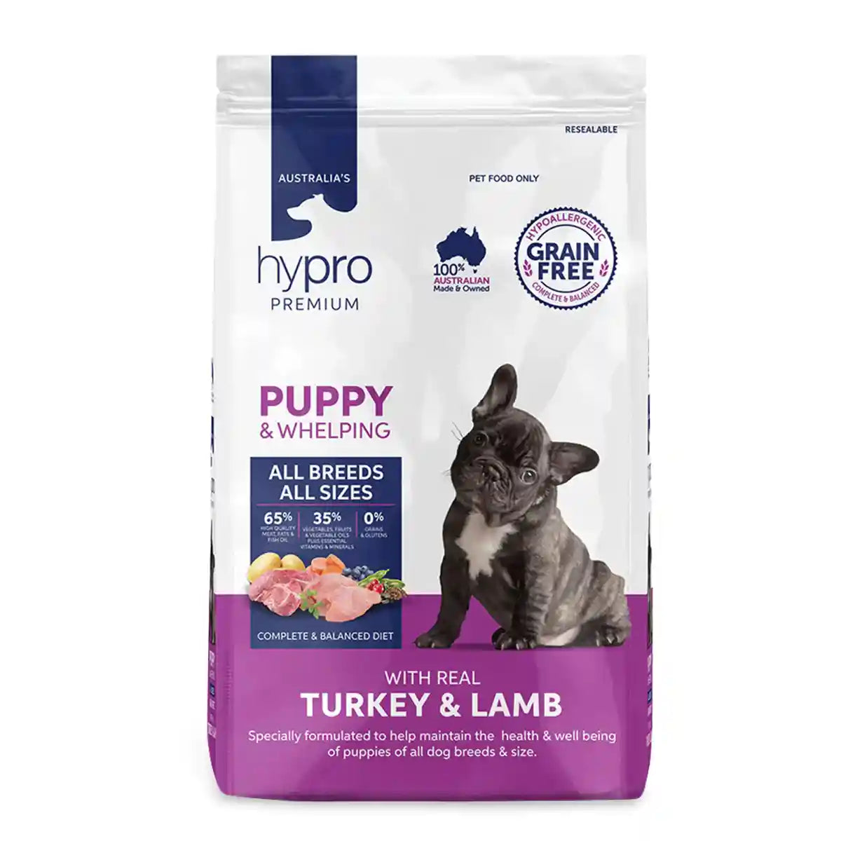 HYPRO PUPPY TURK & LAMB 20KG