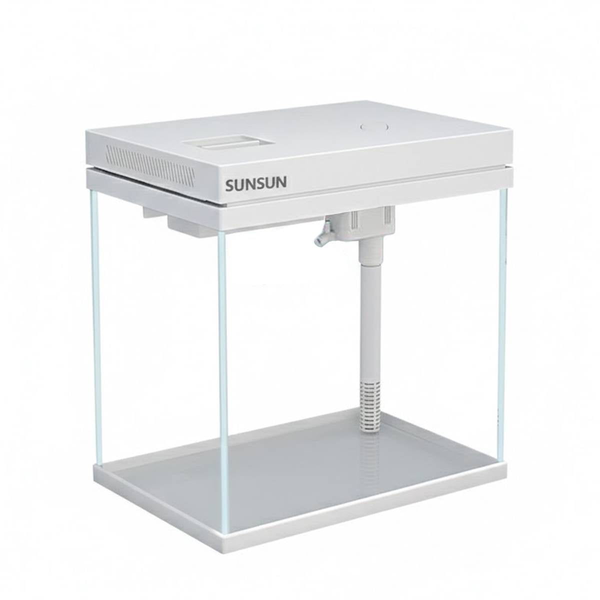 Self-Circulating Fish Tank - Sensense Super-White Living Aquarium