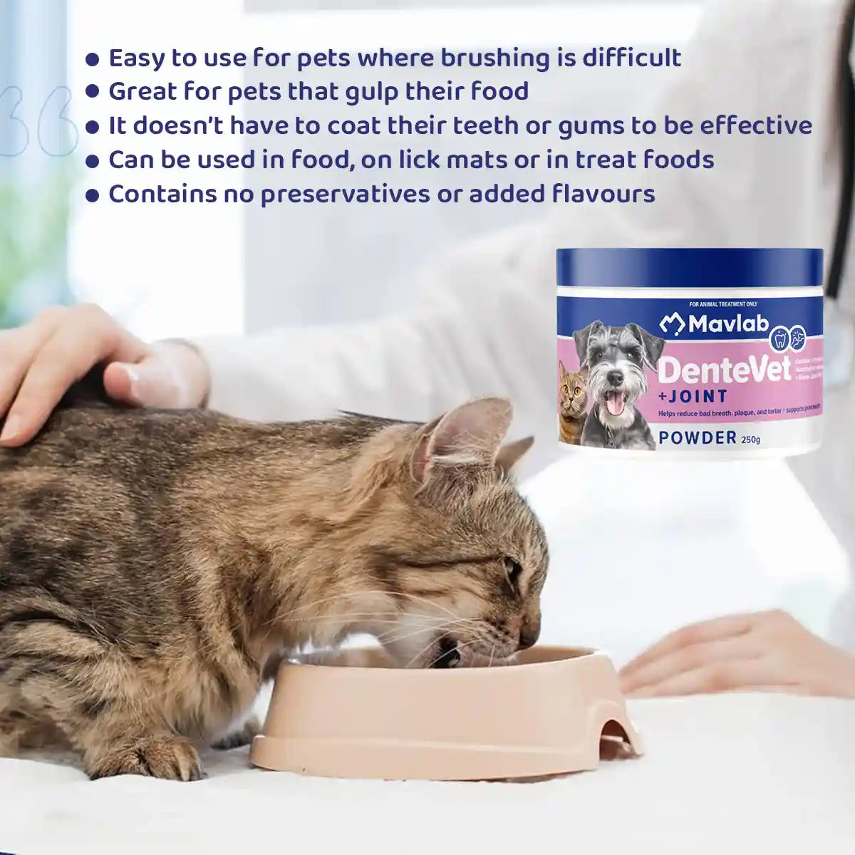 Mavlab DenteVet + Joint Powder â Dental & Joint Support For Pets