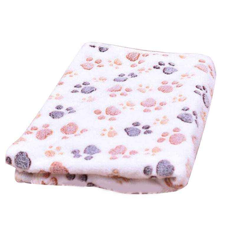 Cozy Fleece Dog Blanket for Sofa and Bed in S/M/L
