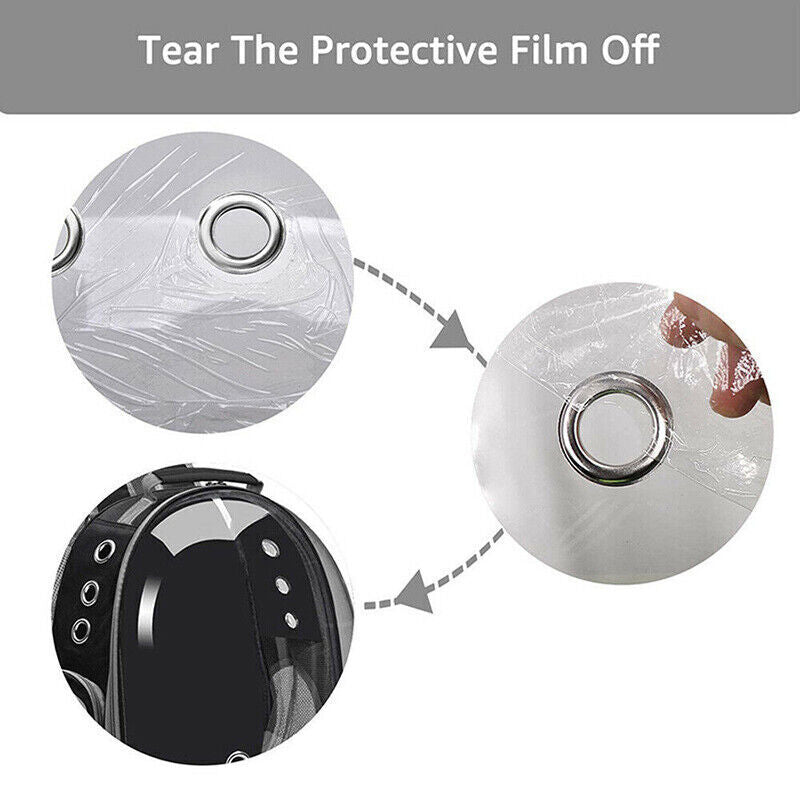 Pet Carrier Backpack With Bubble Window For Small Pets