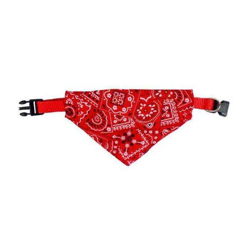 Adjustable Dog Bib Collar Stylish Pet Bandana for Small & Medium Pets