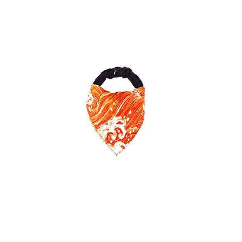 Adjustable Pet Bandana Collar with Personalised Pattern