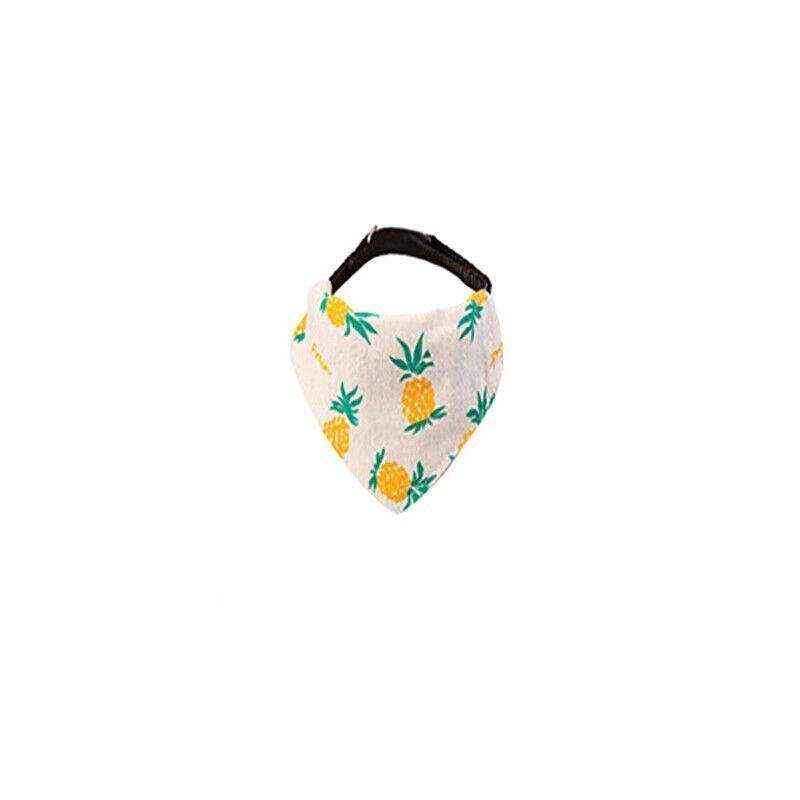 Adjustable Pet Bandana Collar with Personalised Pattern