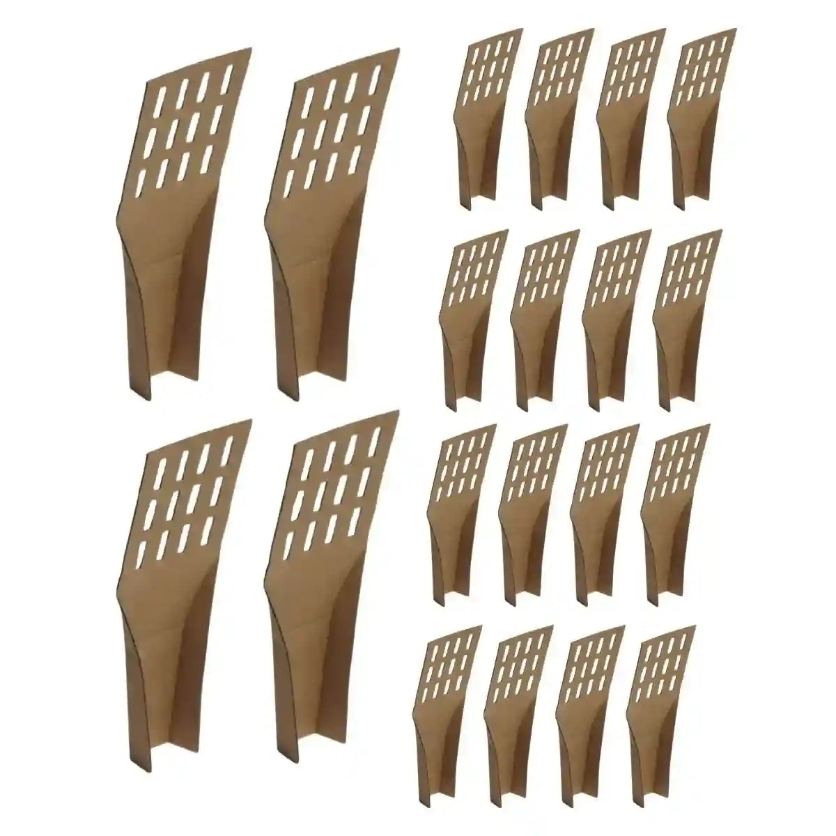 20PCS Disposable Cat Litter Scoops Biodegradable Cardboard Design