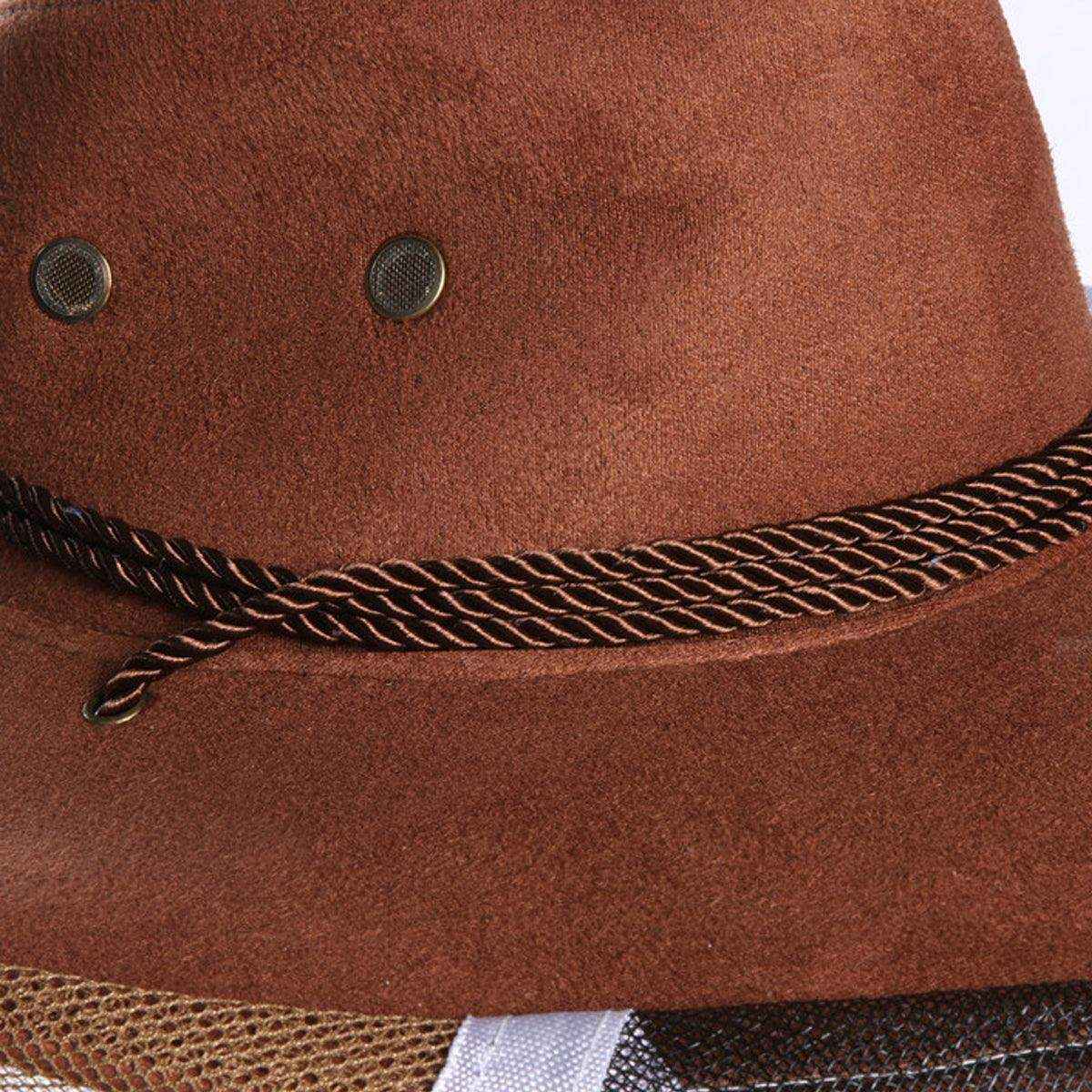 Beekeeping Hat with Protective Veil Breathable Insect Protection for Outdoors