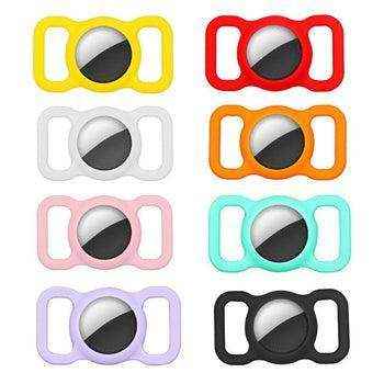Durable silicone AirTag Cover in vibrant colors for secure and stylish protection