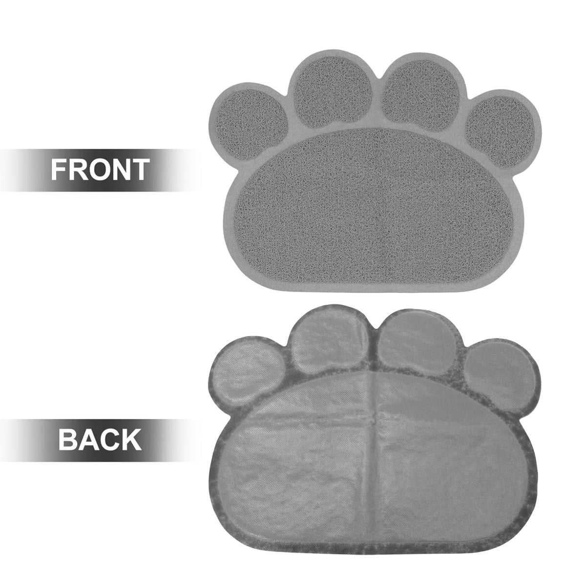 2PCS PVC Pet Litter Mat Non-Slip