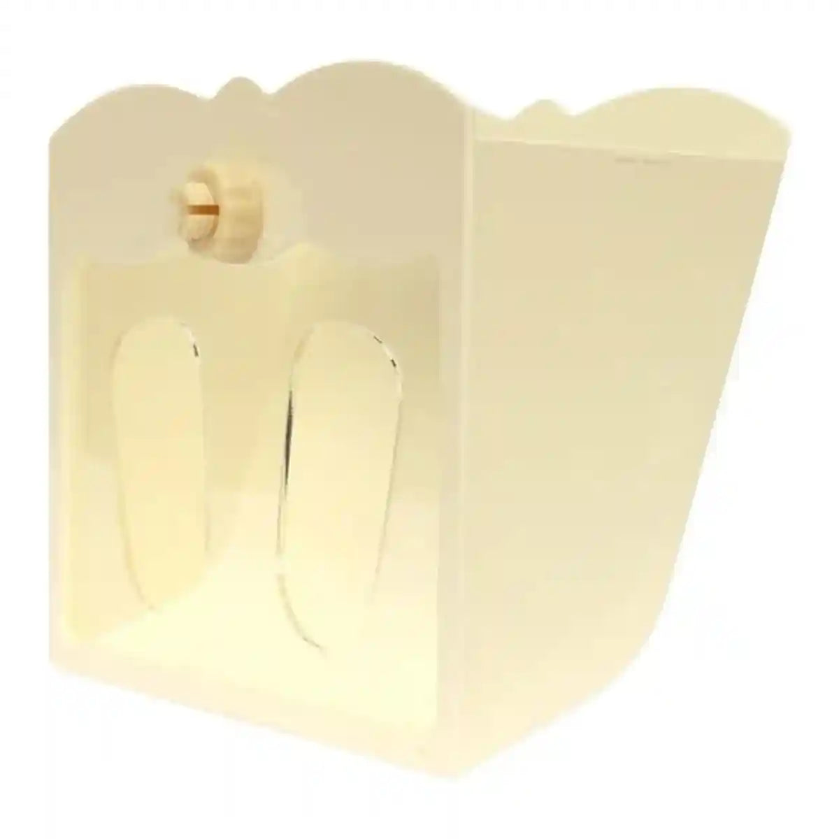 Large Capacity Hay Feeder For Rabbits Steel Mesh Design 25x21x13cm