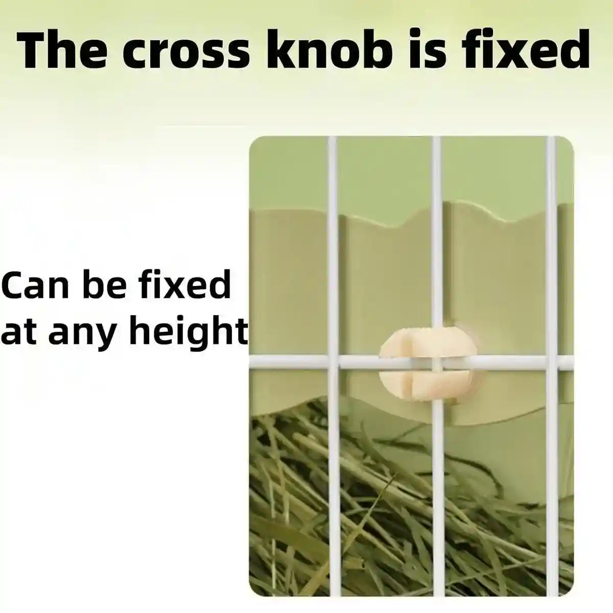 Large Capacity Hay Feeder For Rabbits Steel Mesh Design 25x21x13cm