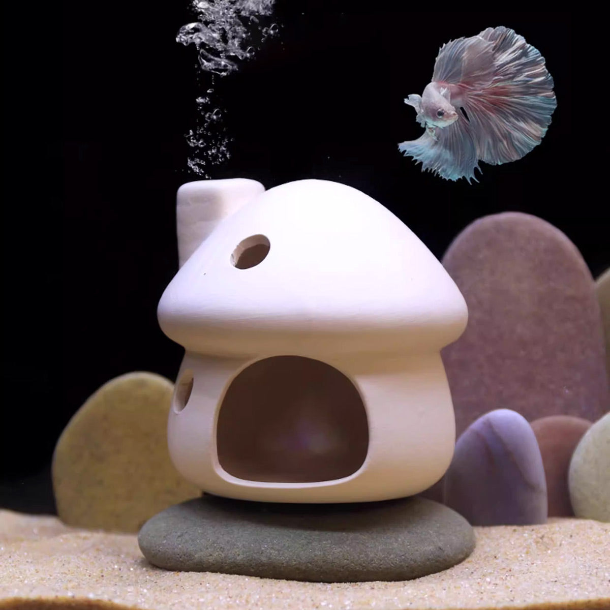 Ceramic Aquarium Hideout Set