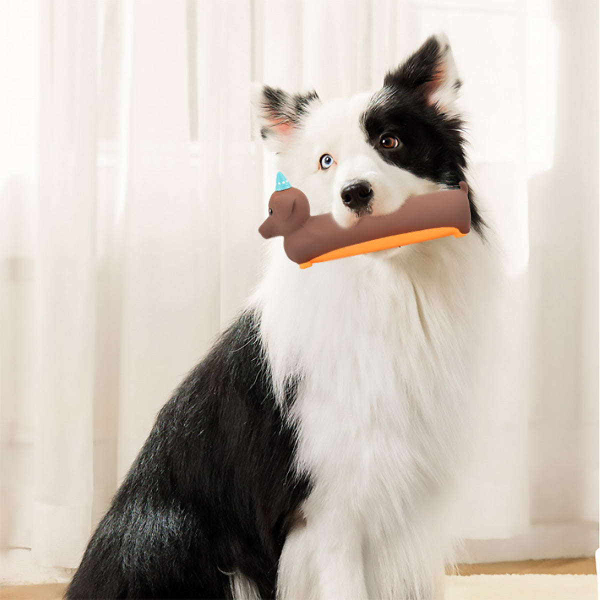 Latex Squeaky Dog Toy Dachshund Design