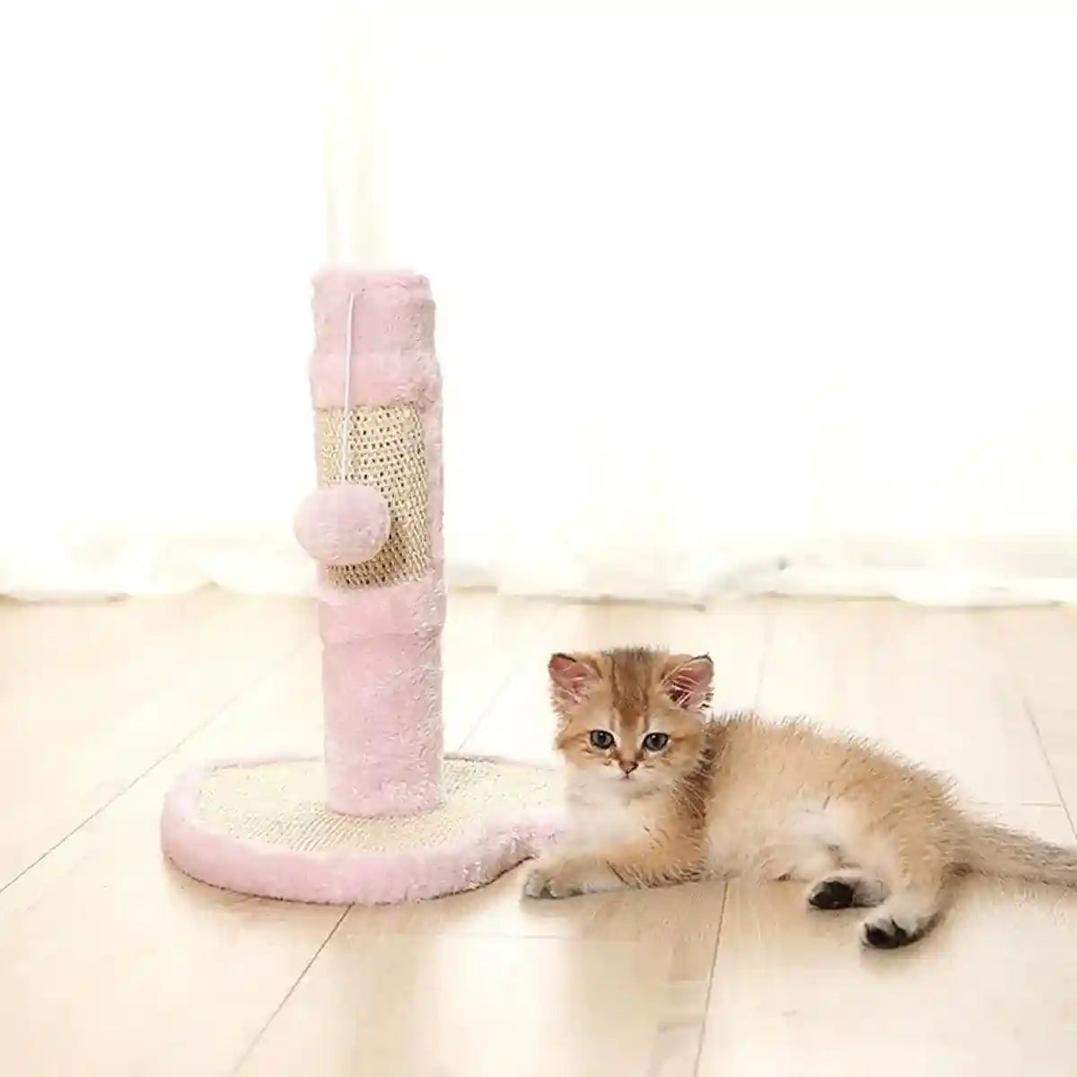 Heart & Star Cat Scratching Post